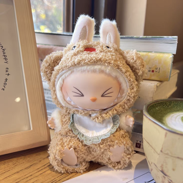 Doll Cloth Honey Bear Fluff Suit - 010