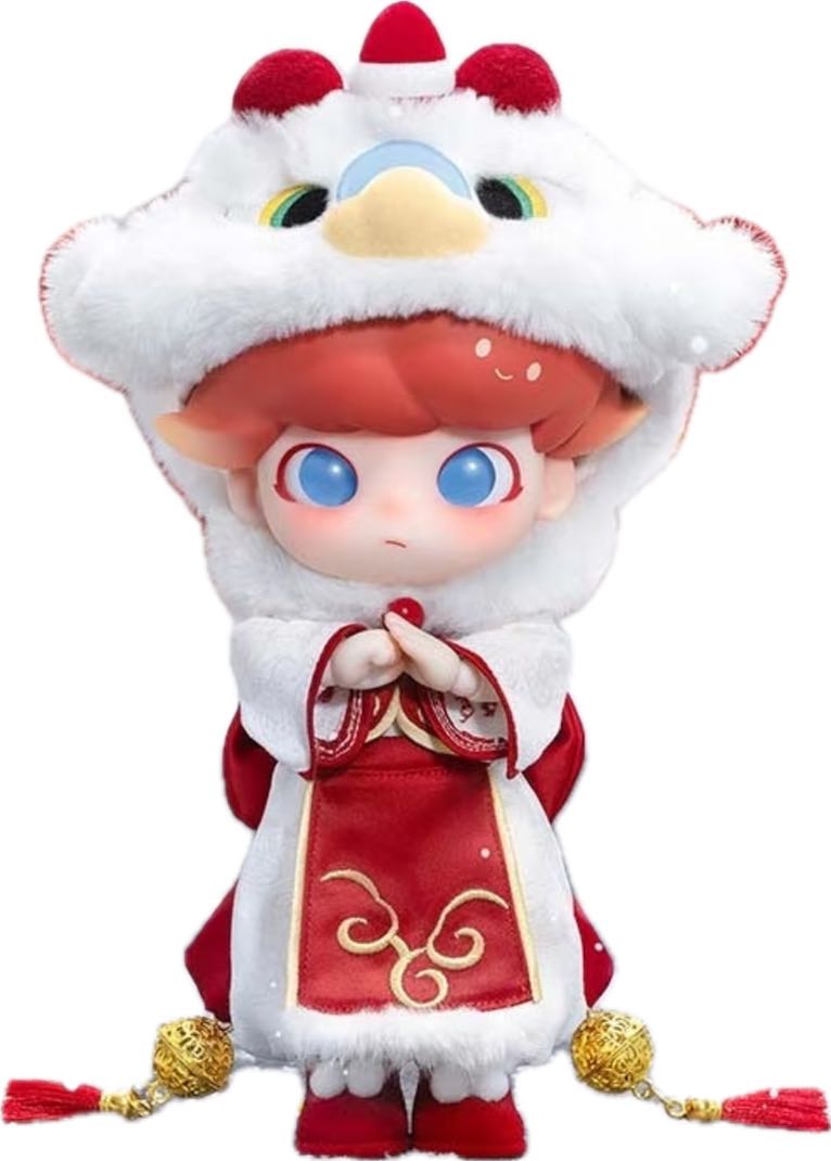 Dimoo Auspicious Lion 1/8 Action Figure - 瑞兽可动人偶