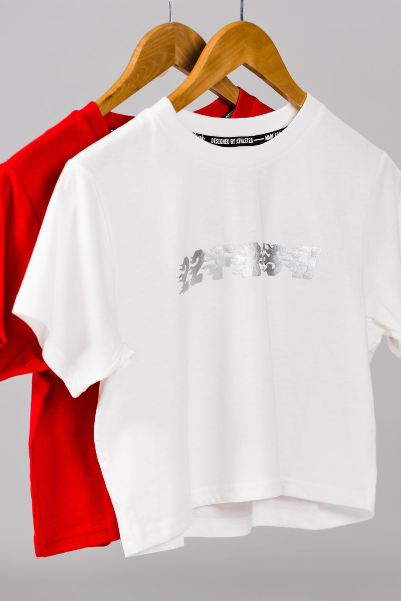 Women's Lipgloss Crop Tee