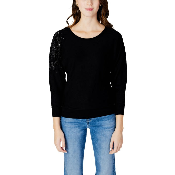 Guess Quarter Sleeve Embellished Sweater - Multiple Colors