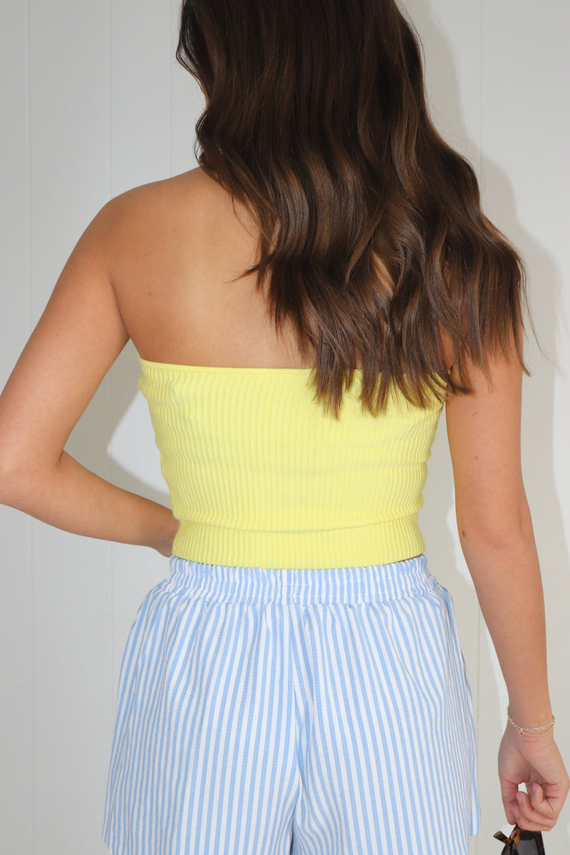 Stella Rin Knit Bandeau Top