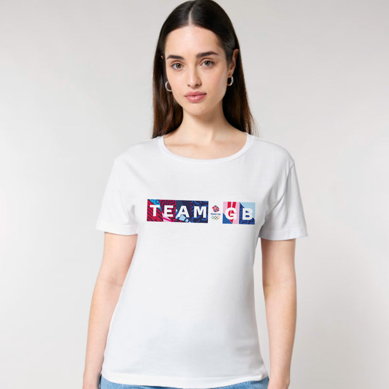 Team GB Billboard Women's T-Shirt - White