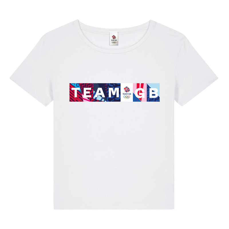 Team GB Billboard Women's T-Shirt - White