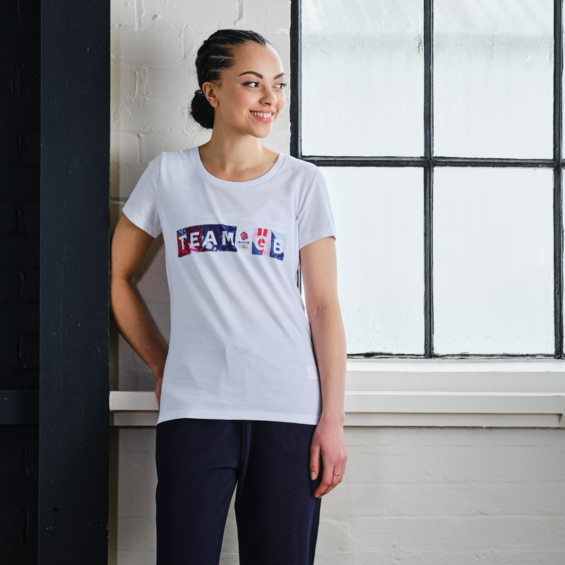 Team GB Billboard Women's T-Shirt - White