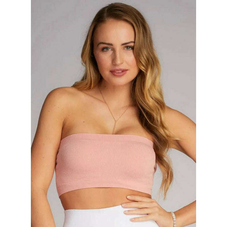 C'est Moi Bamboo Ribbed Bandeau