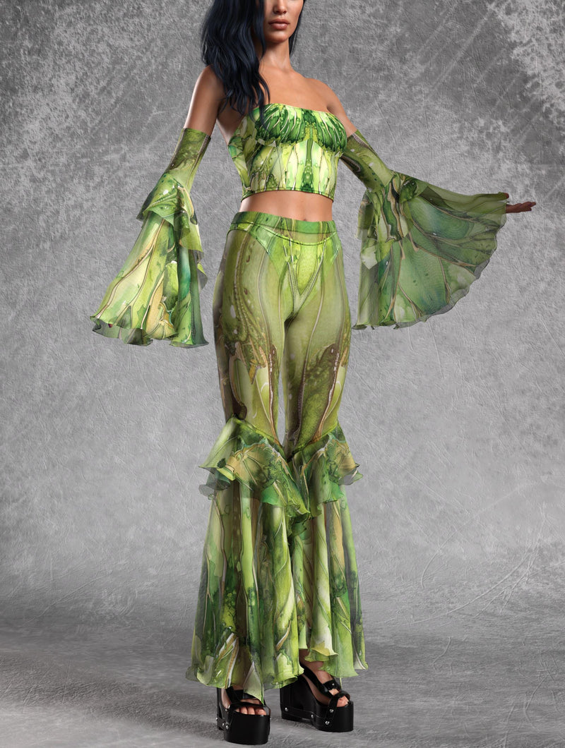 Aura Emerald Bandeau Top