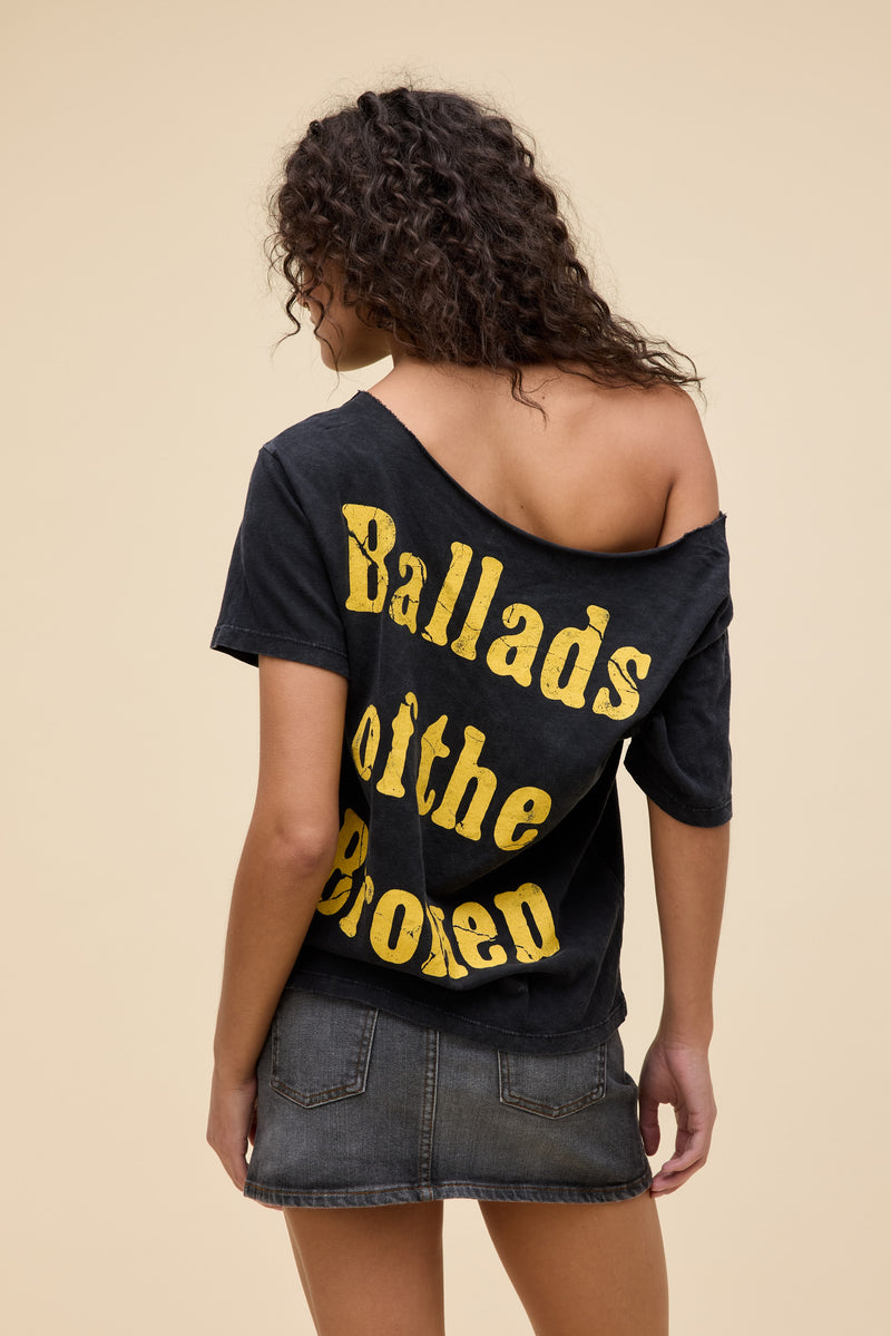 Jelly Roll Son of a Sinner Off-The-Shoulder Tee