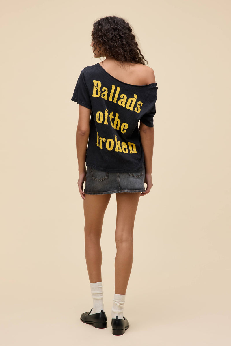 Jelly Roll Son of a Sinner Off-The-Shoulder Tee