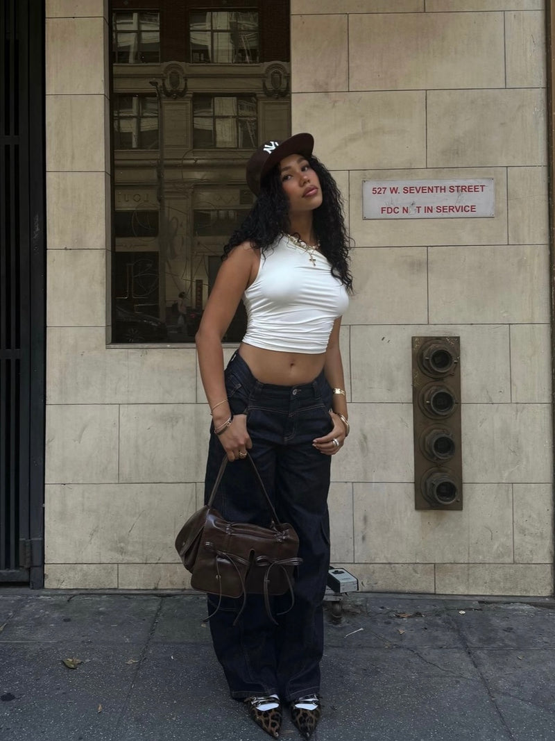 Eva Off the Shoulder Top (White)