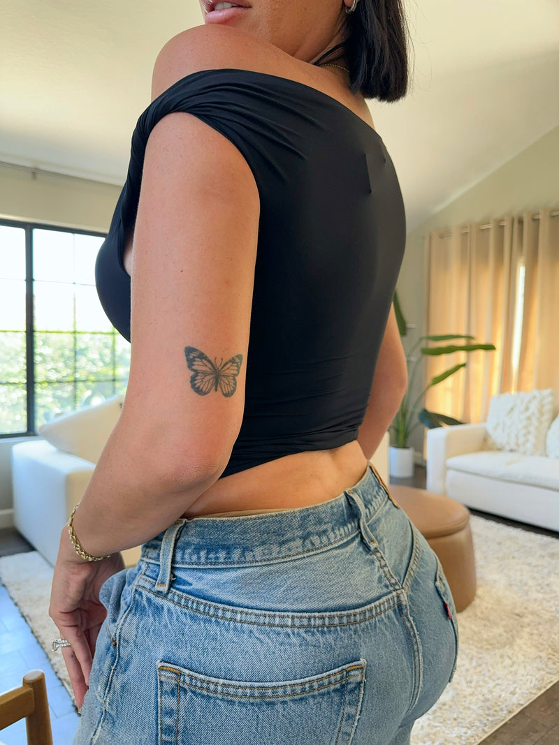 Eva Off the Shoulder Top (White)