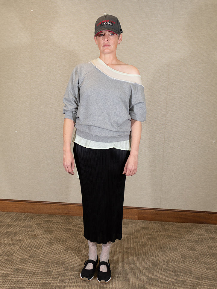 All-In Off the Shoulder Sweatshirt