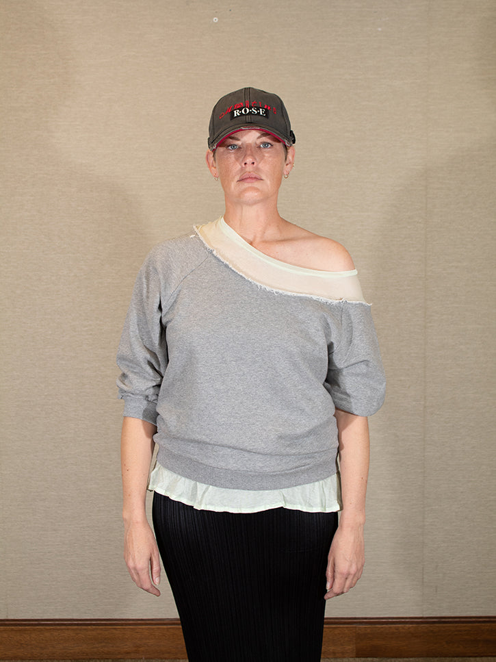 All-In Off the Shoulder Sweatshirt