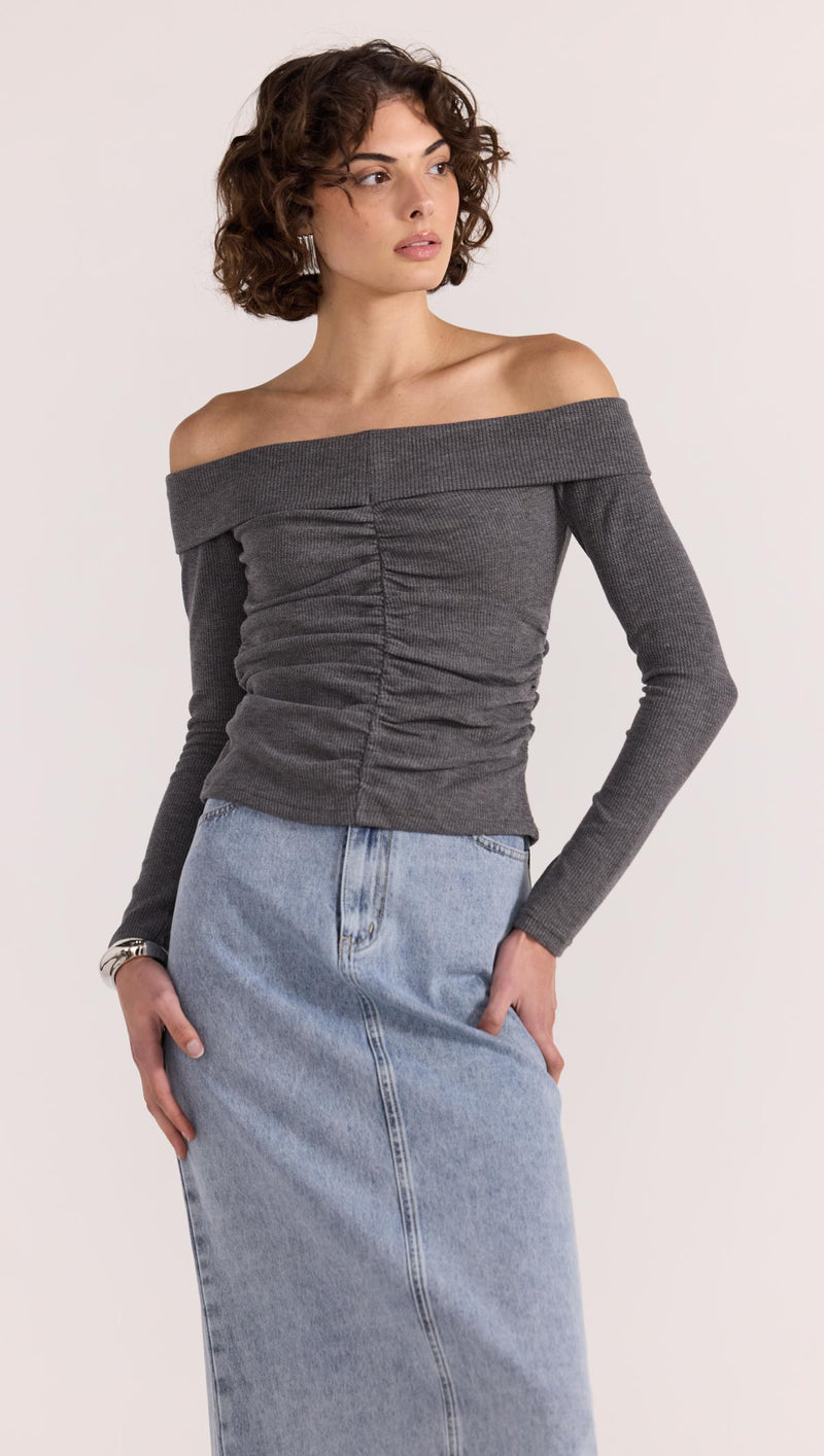 MASON OFF SHOULDER TOP