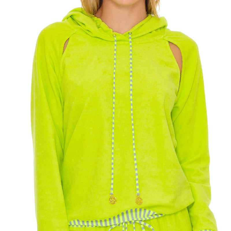 GLOW BABY GLOW - Hoodie Cut Out Jacket