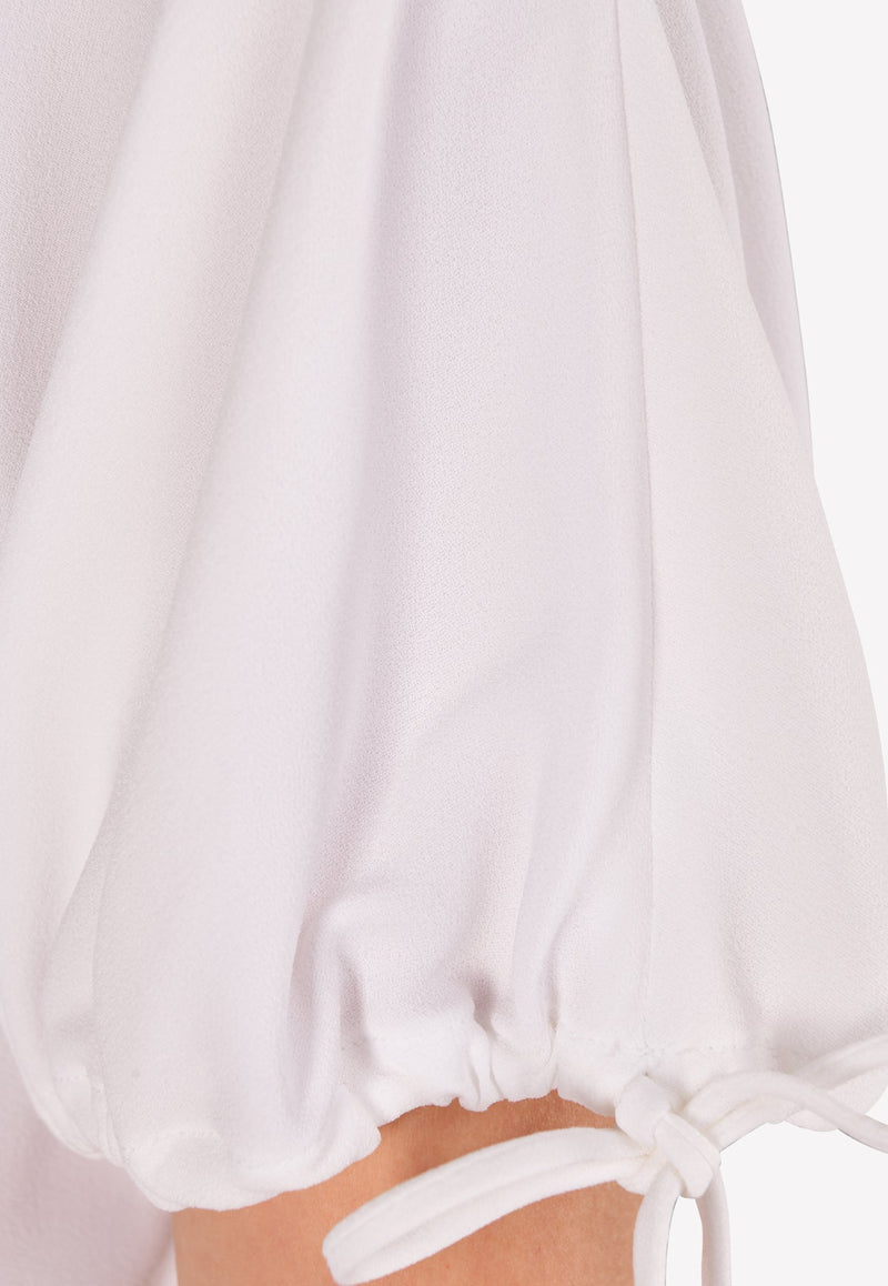 Cropped Cut-out Top