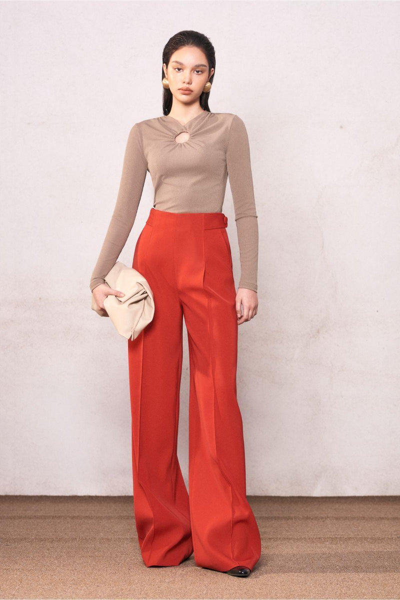 Rosie Round Cut-Out Top