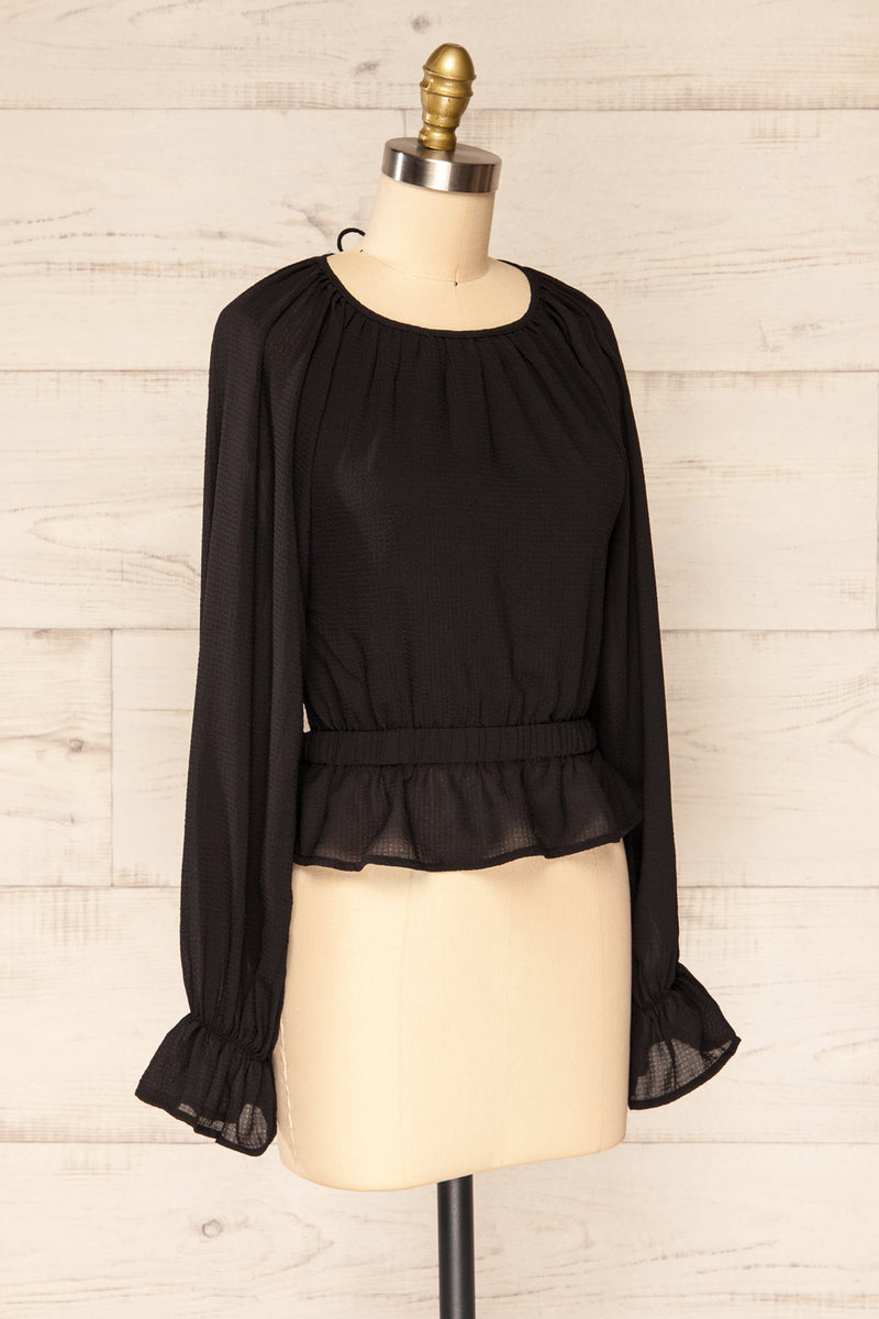 Milanox | Lace-Up Backless Top