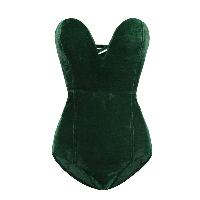 Velvet Baby-Cakes Strapless Backless Bodysuit