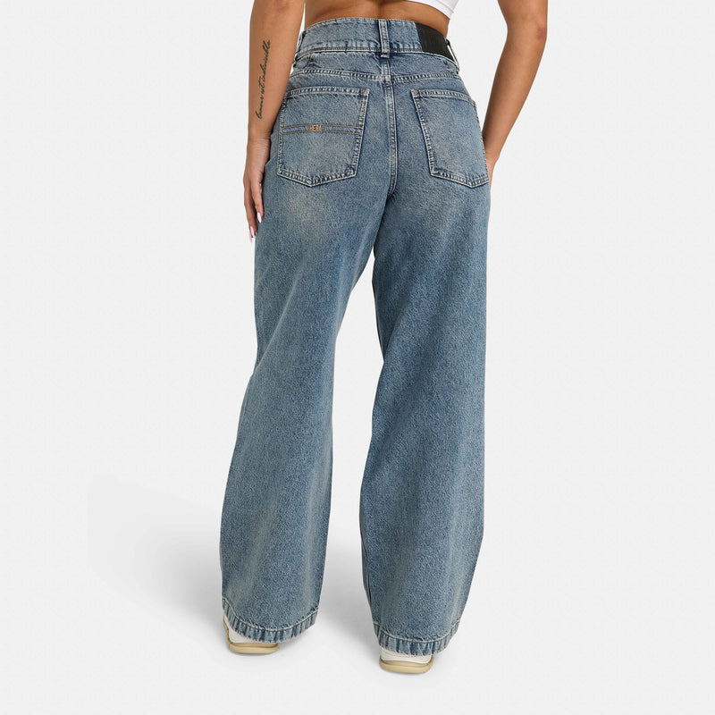 Womens Wide Leg Denim Jean