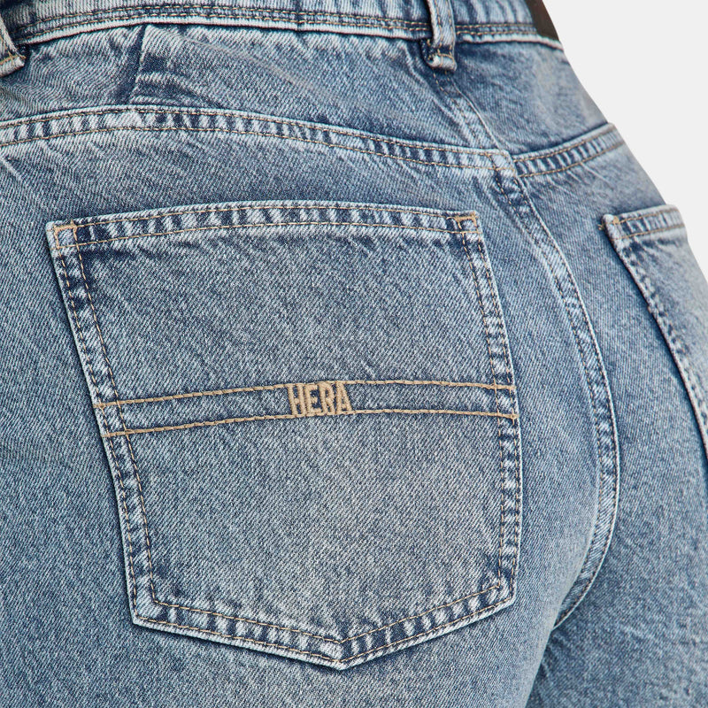 Womens Wide Leg Denim Jean