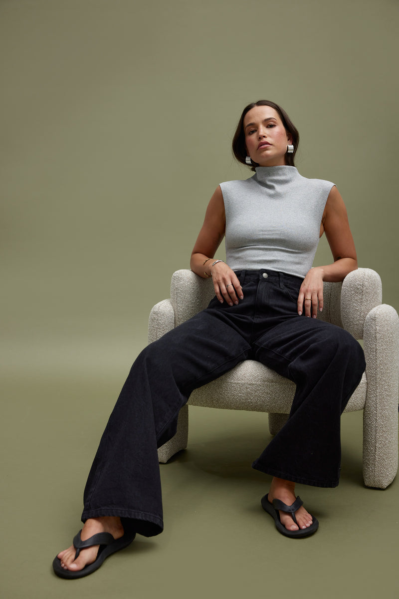 Willow Denim Relaxed Jean Washed Black