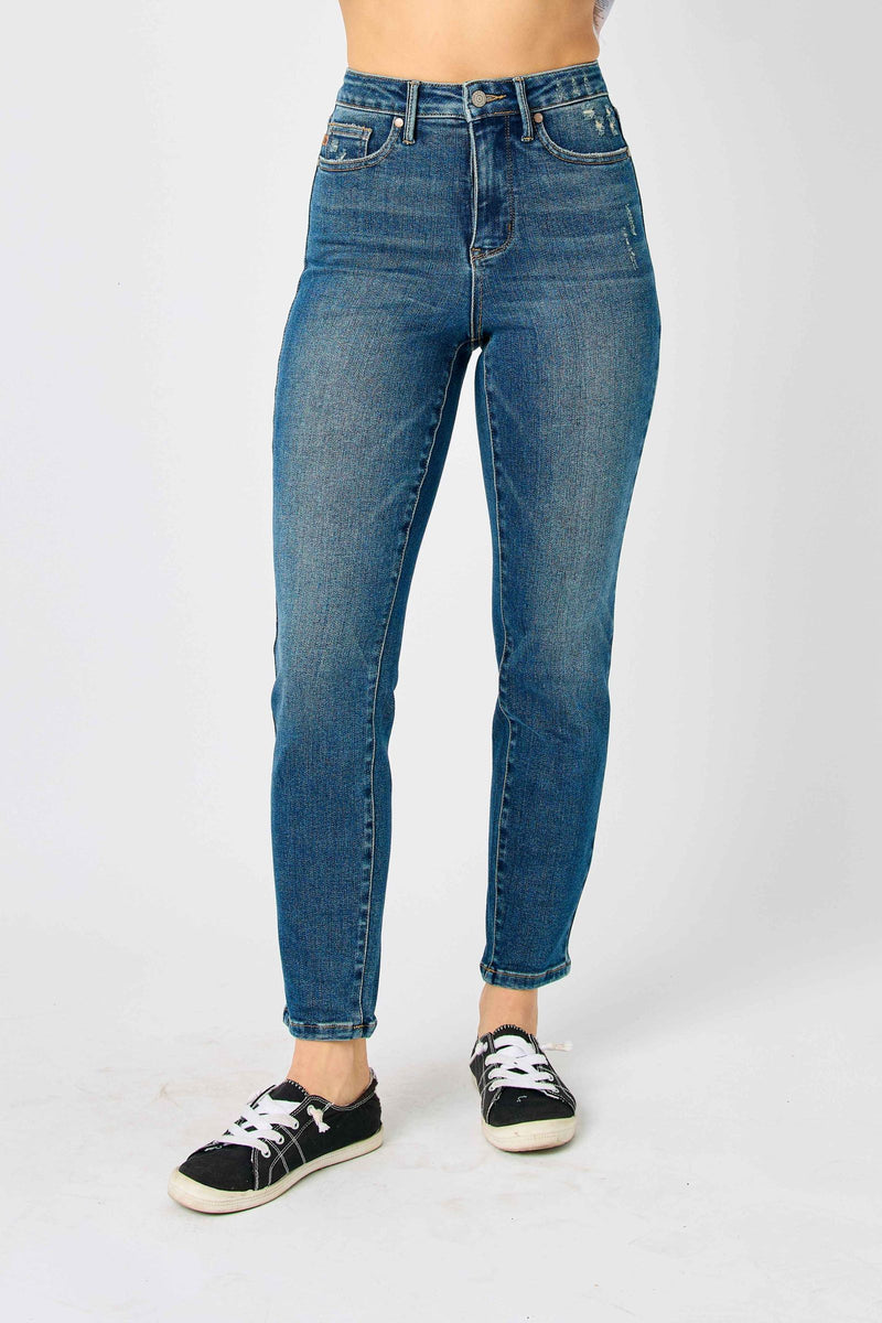 Judy Blue High Waist Tummy Control Slim Denim Jeans 88776