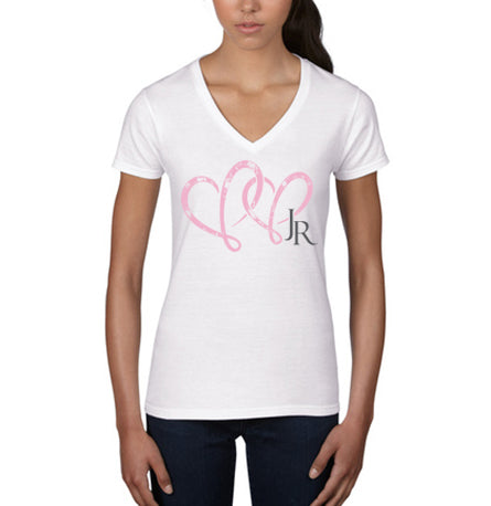 Junior Girls What Love Is All About V-Neck T-shirt