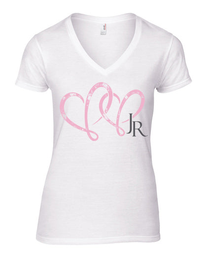 Junior Girls What Love Is All About V-Neck T-shirt