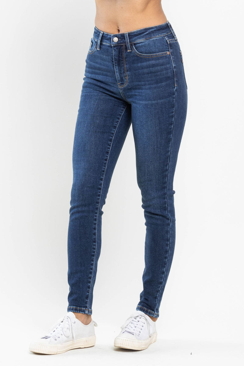Judy Blue High Waist Thermal Skinny Denim Jeans 82585