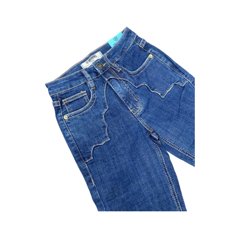 Rock&Roll Women's High Rise Modest Boot Denim Jeans BW1HD04760