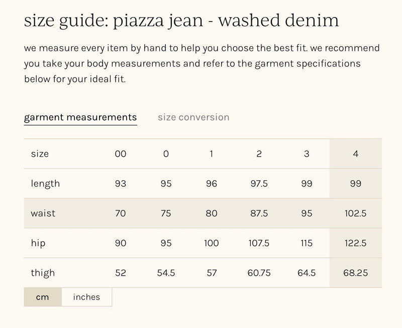 Piazza Jeans | Washed Denim | Size 3