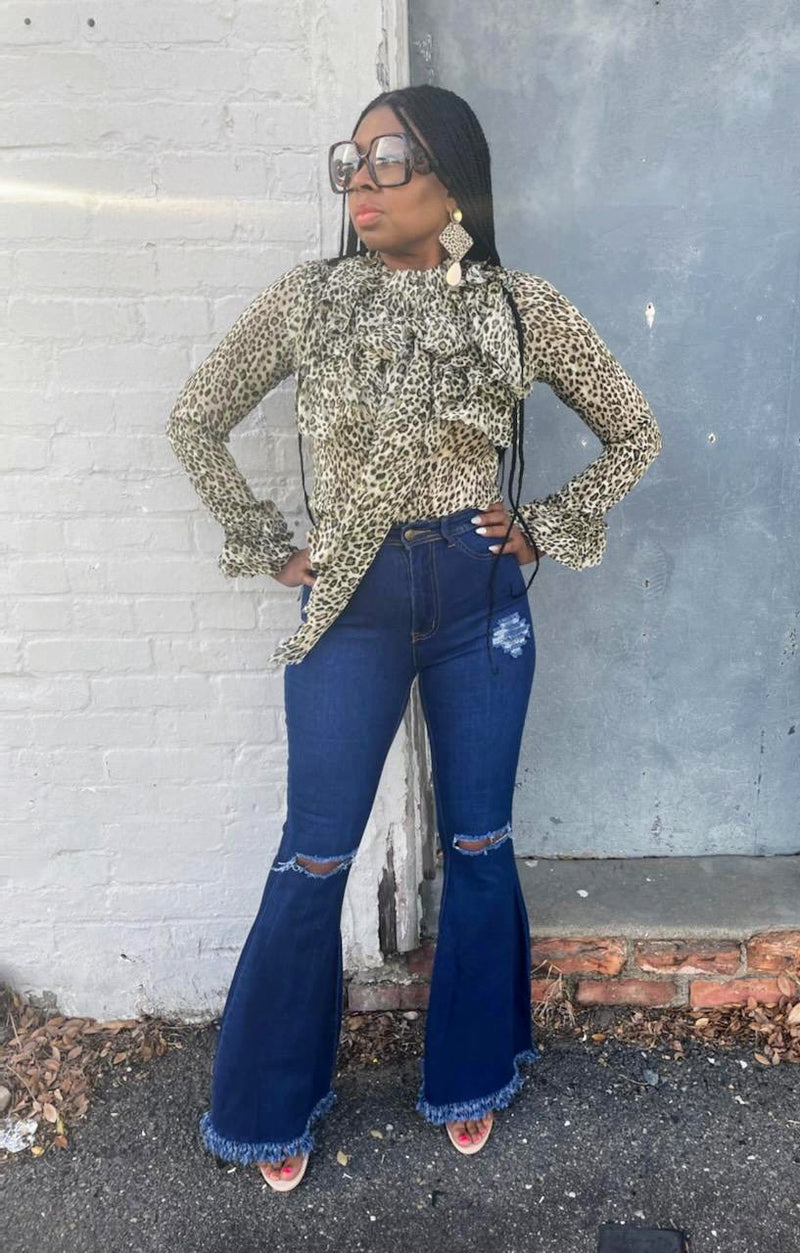 Bell Me Jeans (Dark Denim)