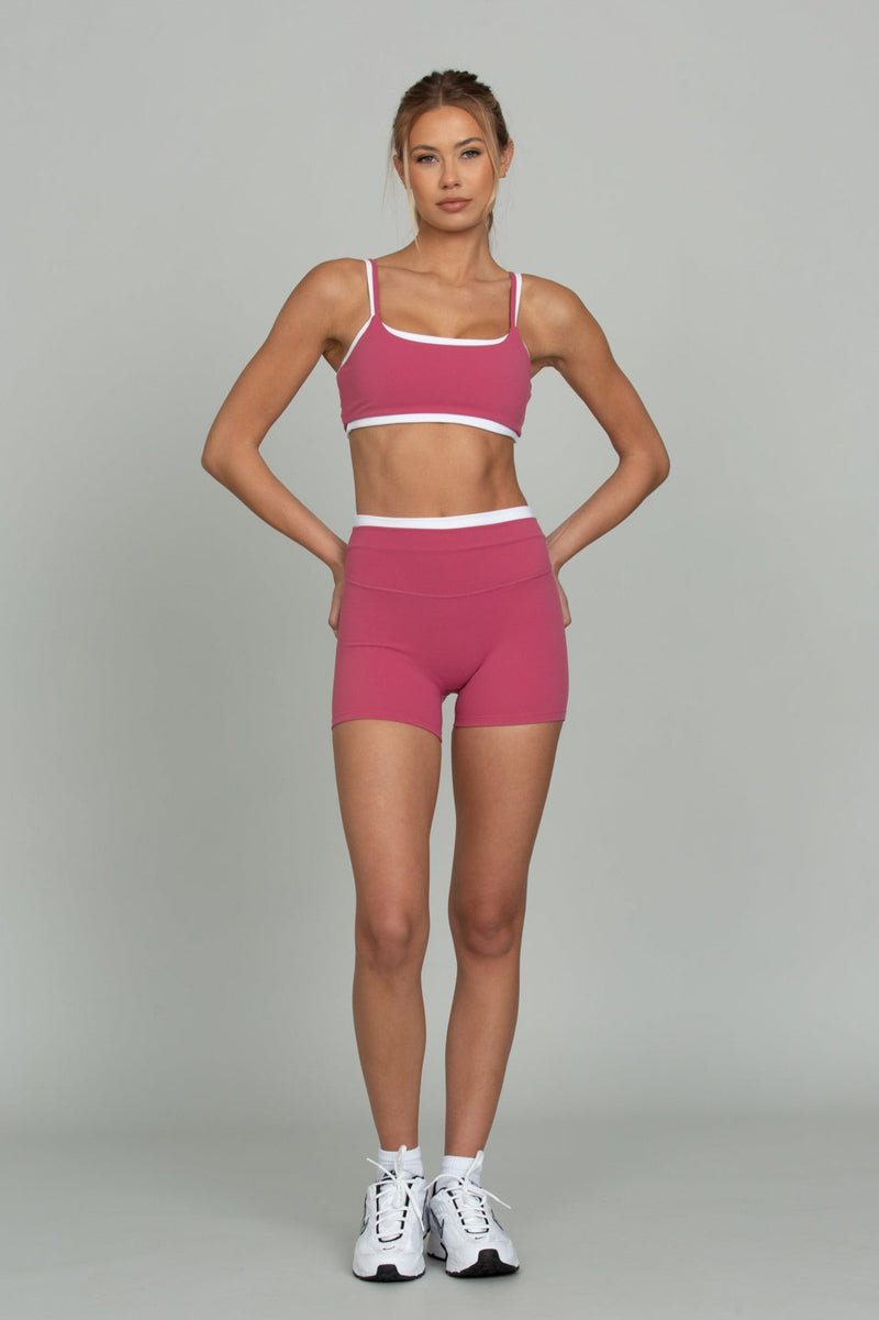 Raspberry Double Waist StrydeForm Short