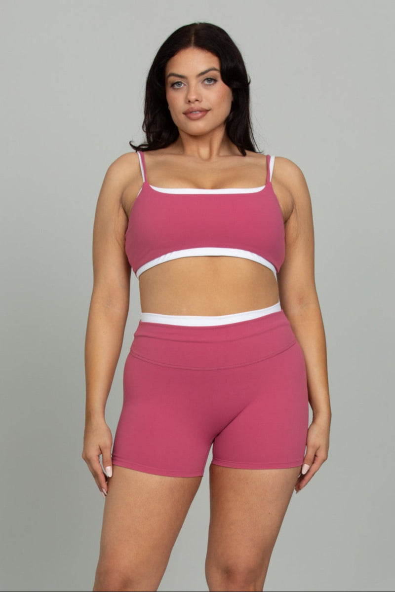 Raspberry Double Waist StrydeForm Short