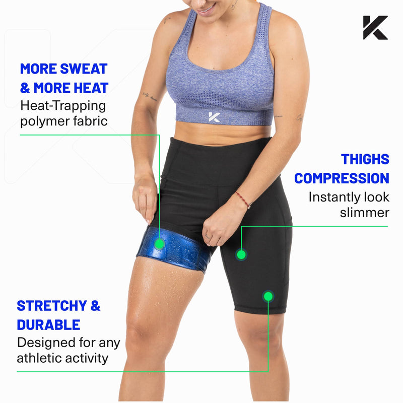 Women's Athletic Sauna Biker Shorts