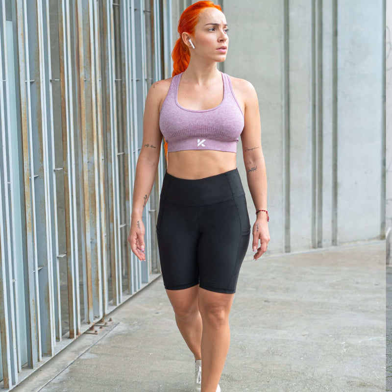 Women's Athletic Sauna Biker Shorts