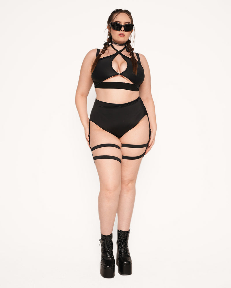 I Don't Play Shorts with Leg Harness