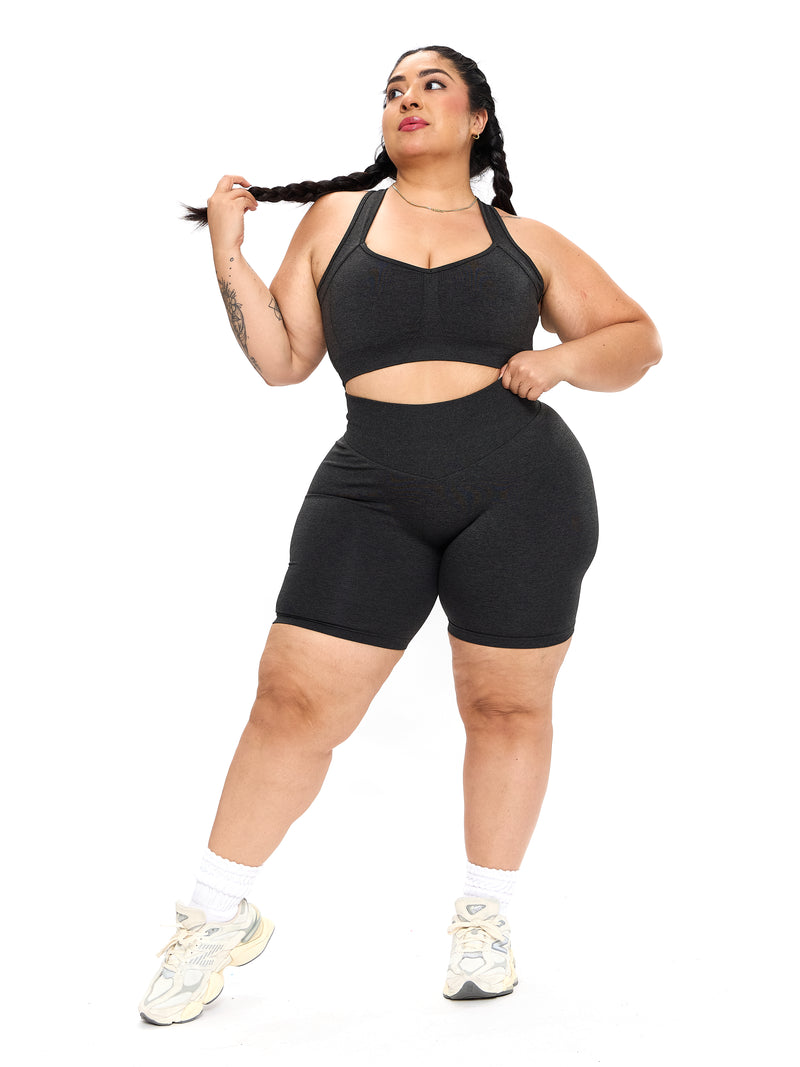 Vida Seamless Short - Charcoal