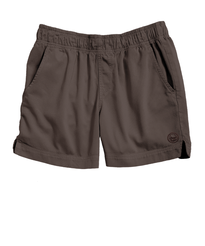 Root Beer Dyed Shoreline Twill Shorts