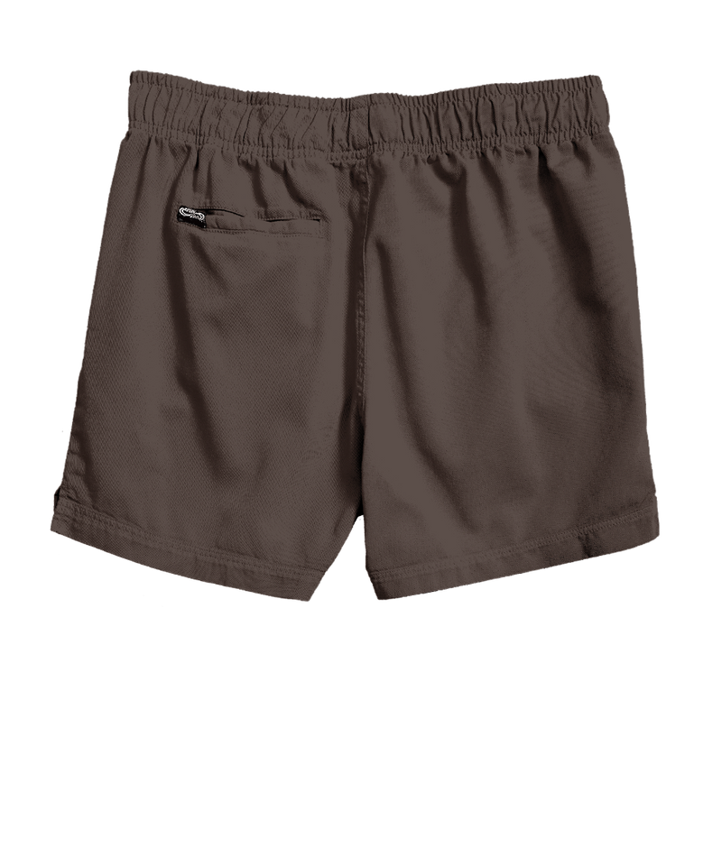 Root Beer Dyed Shoreline Twill Shorts