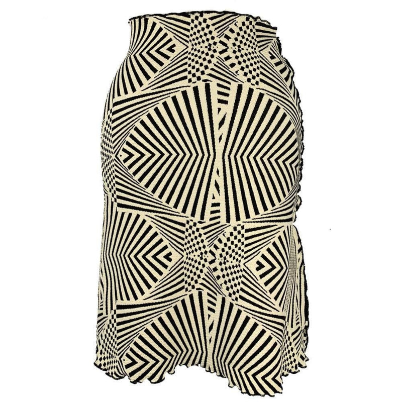 Off White Serenada Bias Skirt