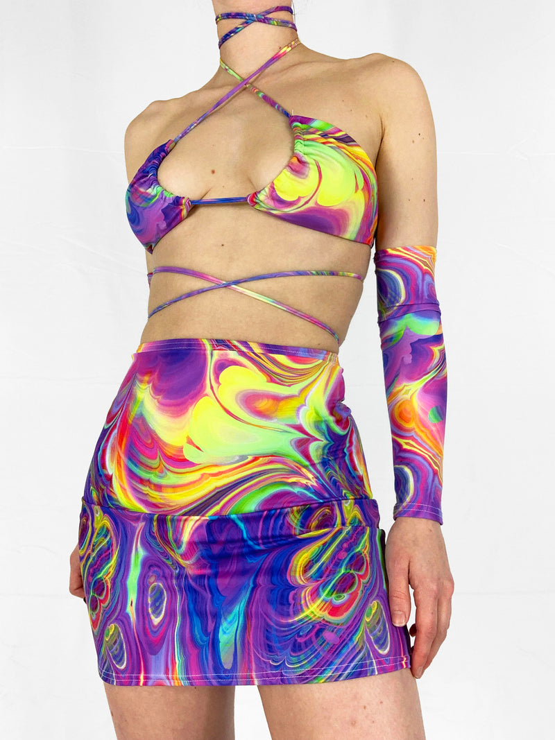 RAINBOWLAND MINI SKIRT