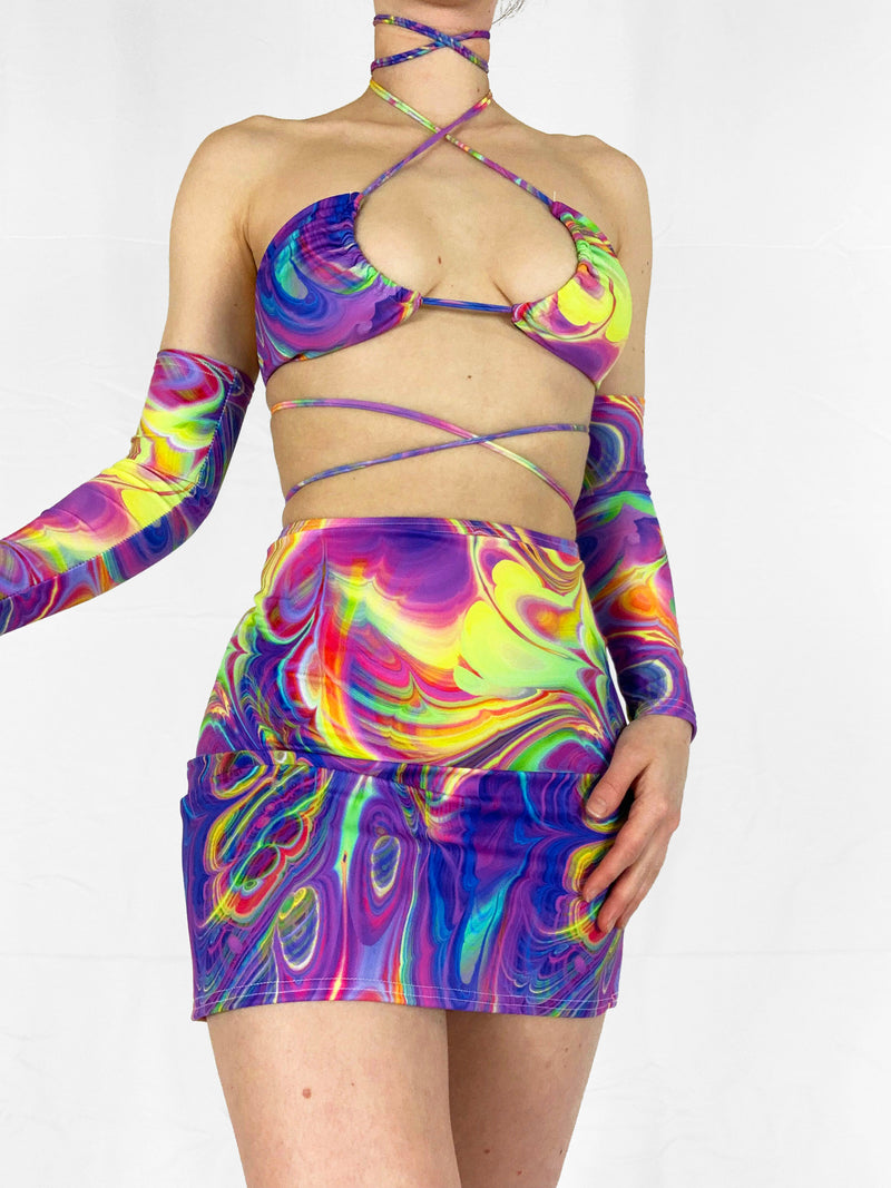 RAINBOWLAND MINI SKIRT