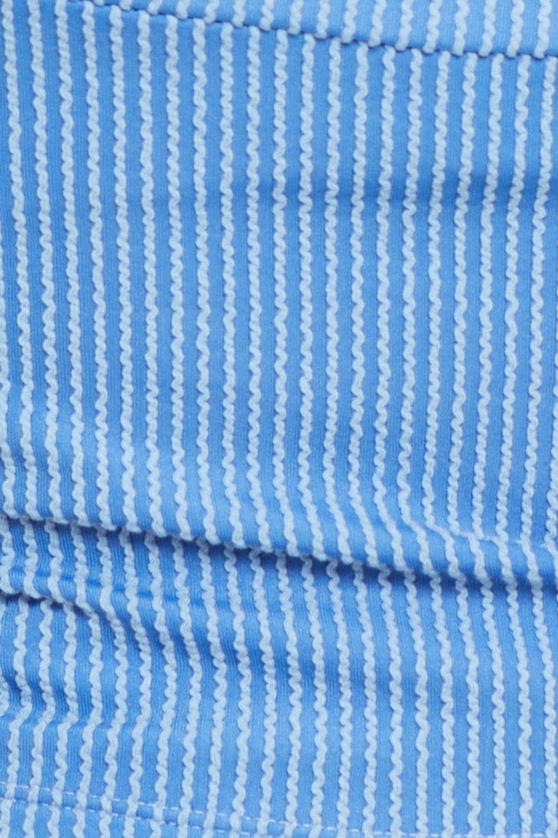 Blue Singlet Top