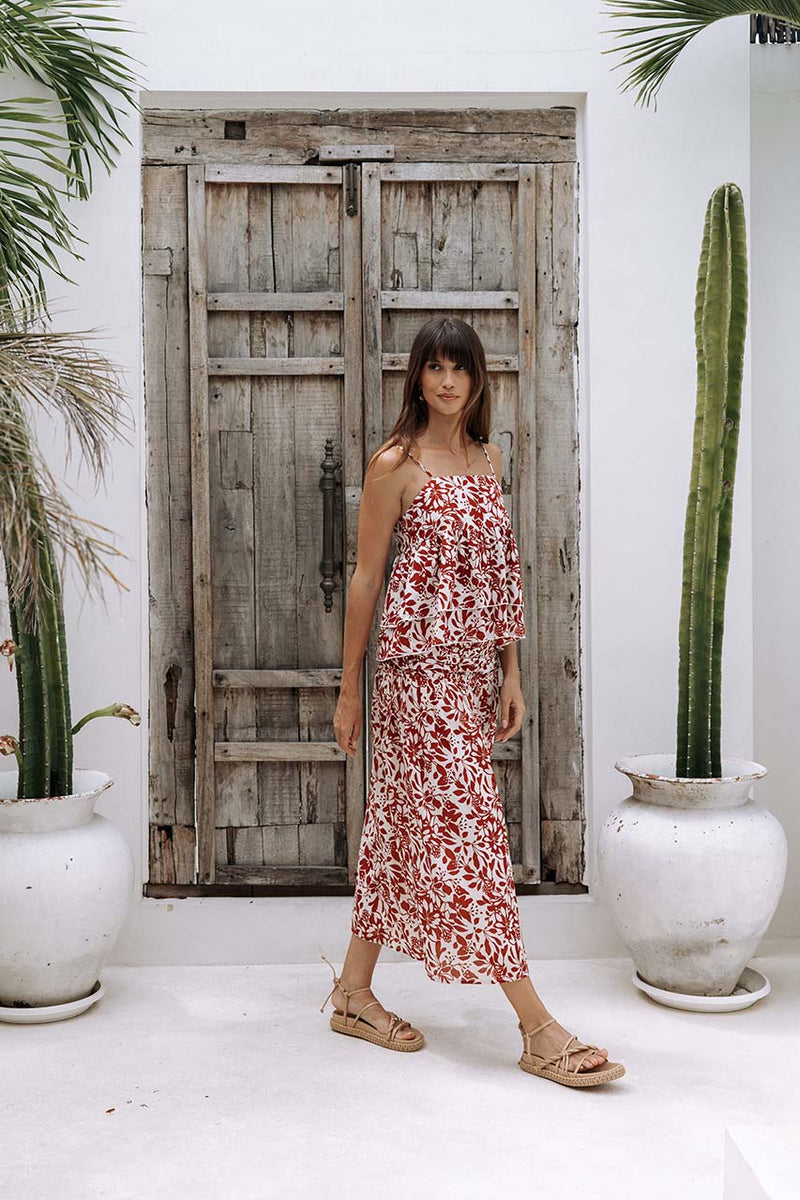 EDEN RUCHED SKIRT