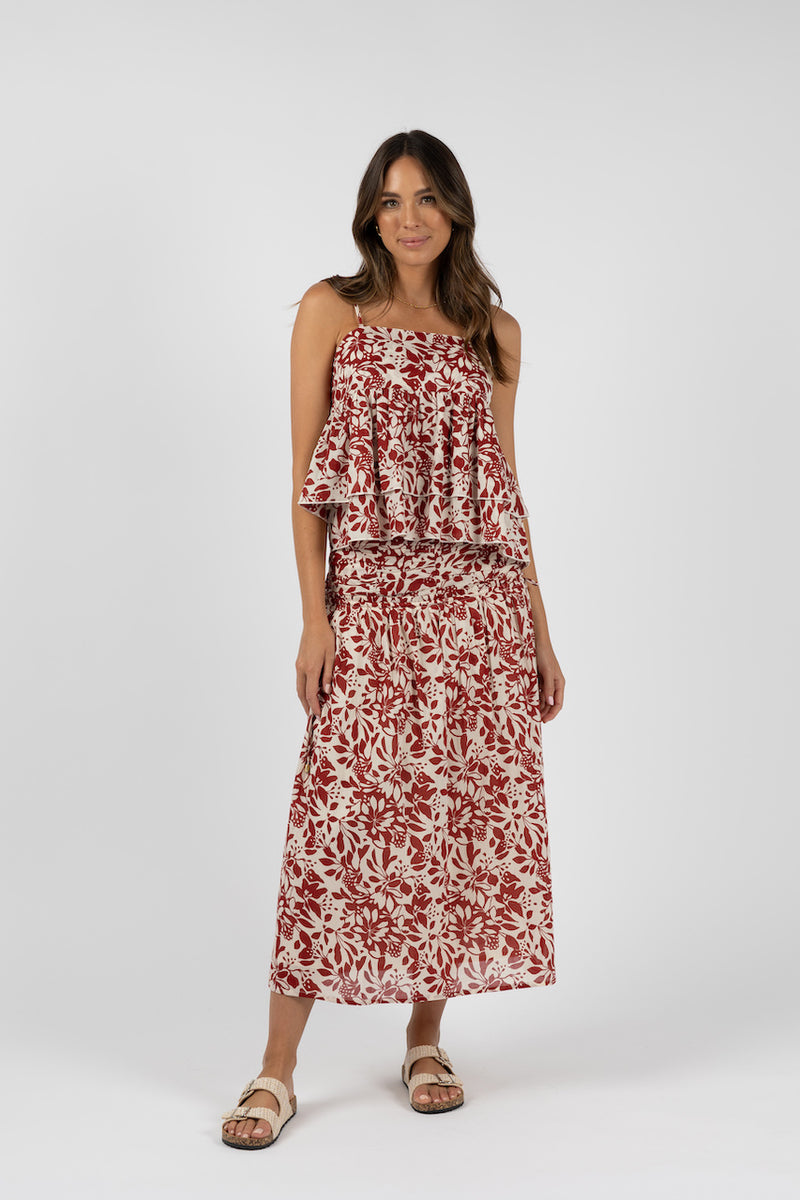 EDEN RUCHED SKIRT