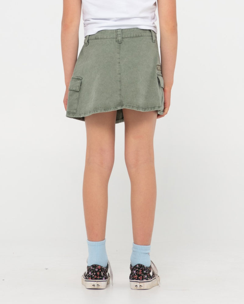 Brooks Low Rise Twill Cargo Skirt Girls