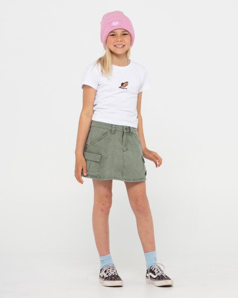 Brooks Low Rise Twill Cargo Skirt Girls
