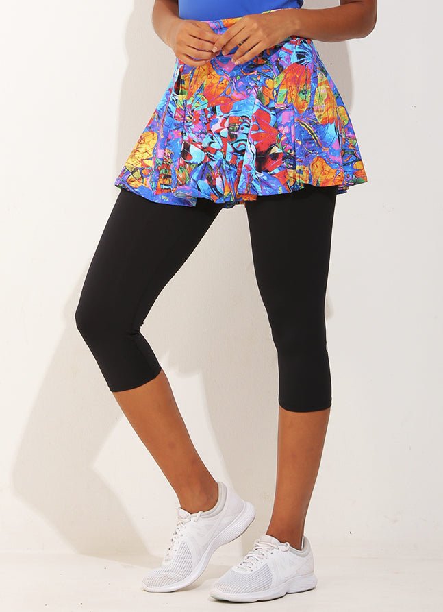 Flow Skirted Capri (Fly)