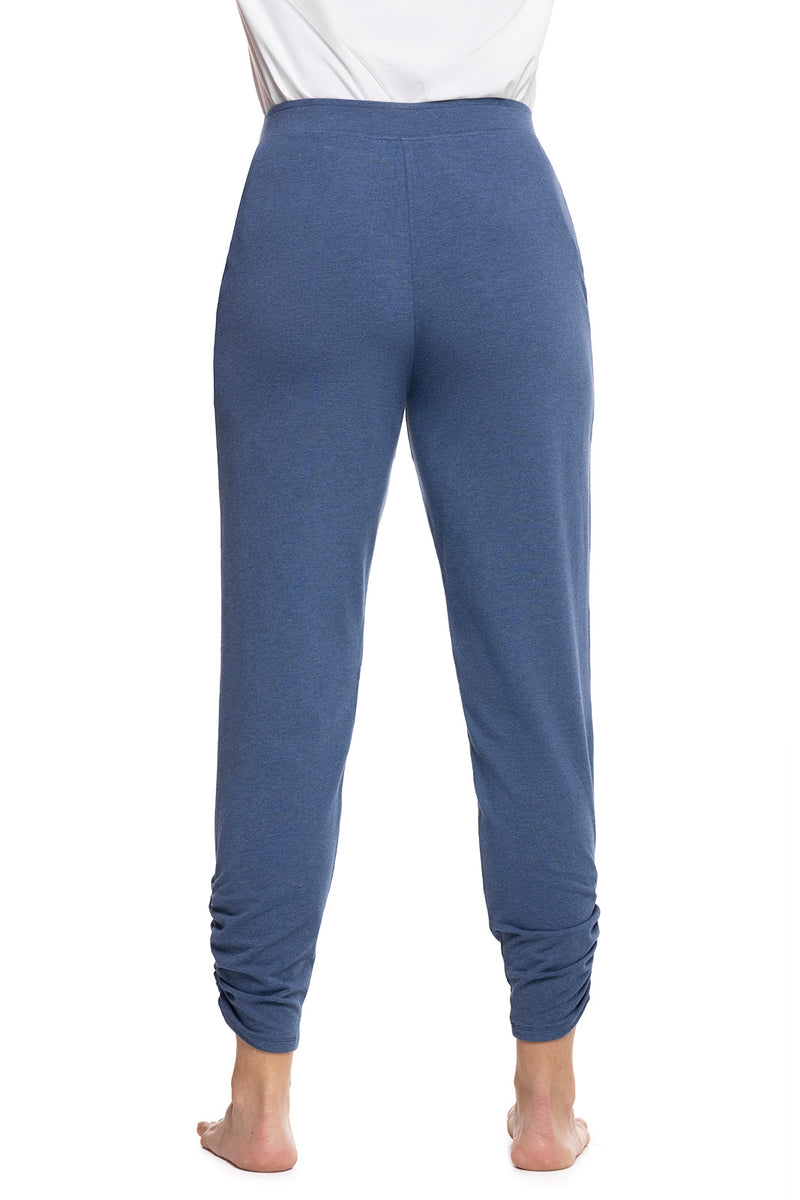 Women's Cafe Ruche Pants | Denim Blue Heather